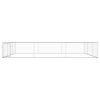 Outdoor Dog Kennel Galvanised Steel 236.2"x236.2"x39.4"