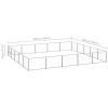 Dog Kennel Silver 269.1 ft? Steel