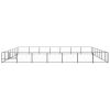 Dog Kennel Black 527.4 ft? Steel