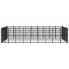 Outdoor Dog Kennel Steel 535.7 ftÂ²