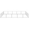 Dog Kennel Silver 269.1 ft? Steel