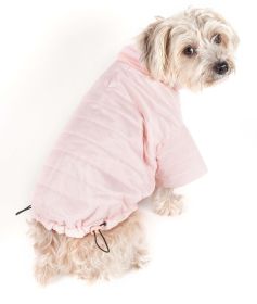 Lightweight Adjustable 'Sporty Avalanche' Pet Coat (size: large)