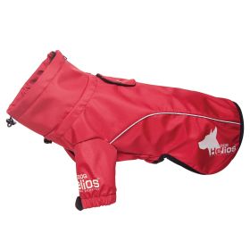 Dog Helios Extreme Softshell Performance Fleece Dog Coat (Color: Red, size: X-Large)