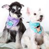 Touchdog 'Bad-to-the-Bone' Star Patterned Fashionable Velcro Bandana