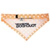 Touchdog 'Bad-to-the-Bone' Polka Patterned Fashionable Velcro Bandana